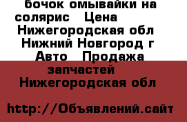 бочок омывайки на солярис › Цена ­ 1 200 - Нижегородская обл., Нижний Новгород г. Авто » Продажа запчастей   . Нижегородская обл.